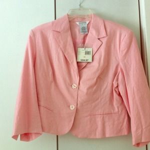 Pink blazer
