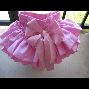 Light pink diaper cover