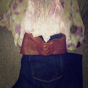 Barely used Mayle lace top