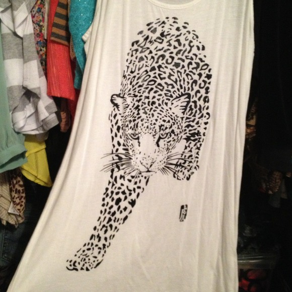 Bling Leopard Tank