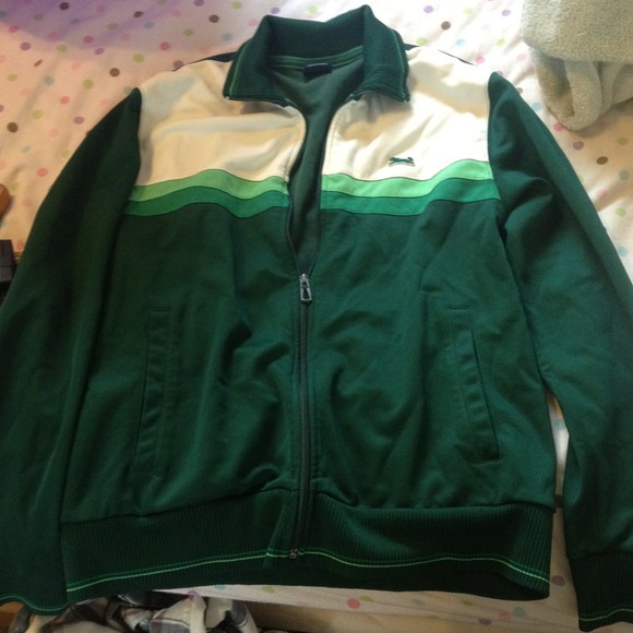 Green Le Tigre track jacket