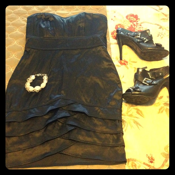 SEXY SILK COCKTAIL DRESS!