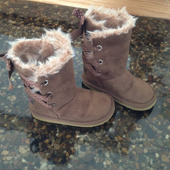 💥SOLD💥 Brown fur boots