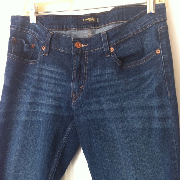 Levi's super low 524 jeans