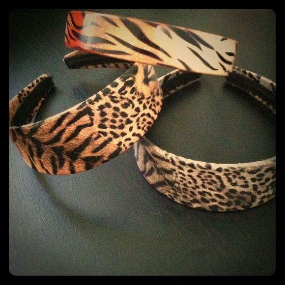 🎈REDUCED!🎈Animal print headband bundle (3)