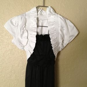 White cover-up & top by Sweet Storm