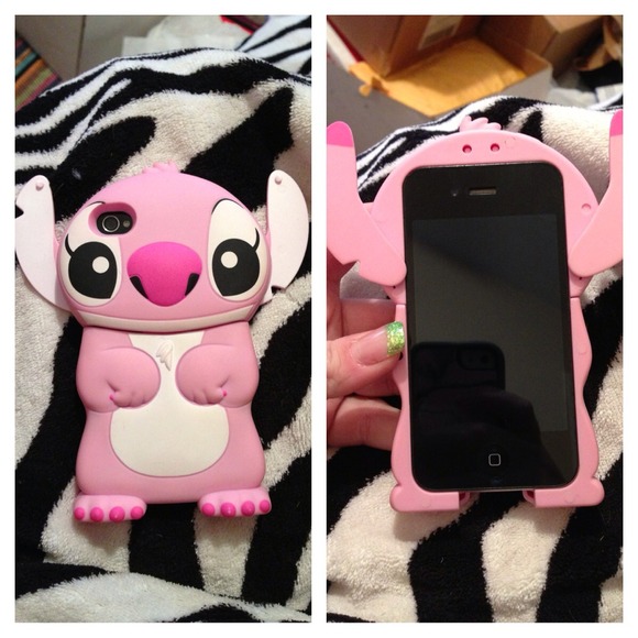 Accessories - Pink Stitch case iPhone 4/4s