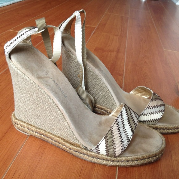 Marc Jacobs espadrille wedges with ankle tie - Picture 4 of 4