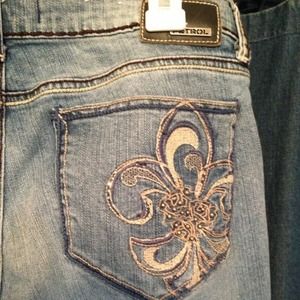 Petrol Cowgirl Jeans 30x34