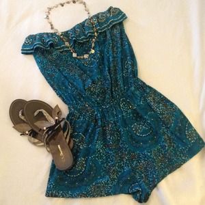 Turquoise romper!