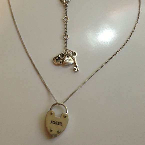 Sterling Silver fossil Necklace