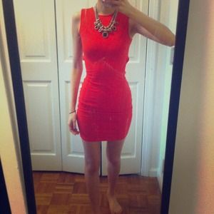 ASOS Mini Red Tank Dress