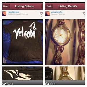 Bundle of volcom and watch