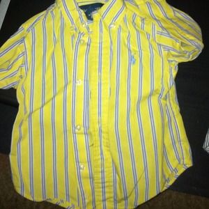 Toddler boys dress shirt