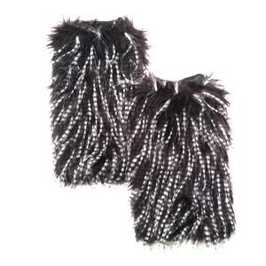 Fur leg warmers & boot covers.