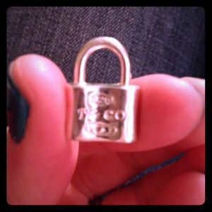 Tiffany and co. Lock charm