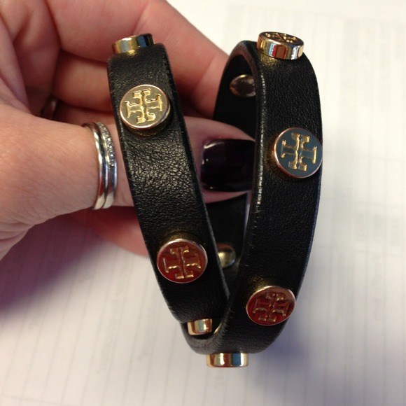 Tory Burch leather bracelet