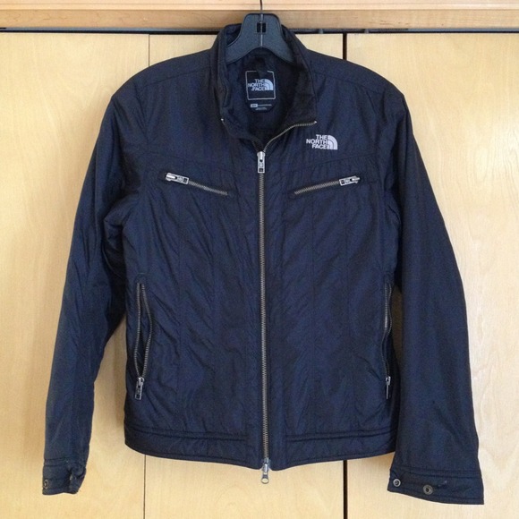 ON HOLD!  NorthFace motorcycle style jacket
