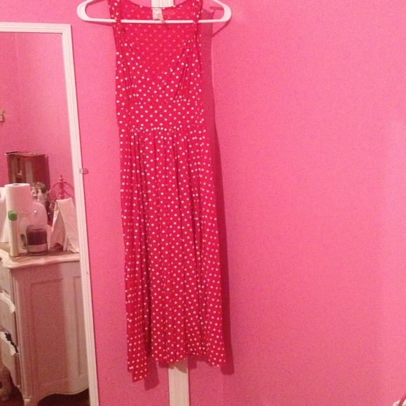 Red Polkadot Dress