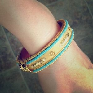 Costume jewelry. Gold bracelet from Turkey