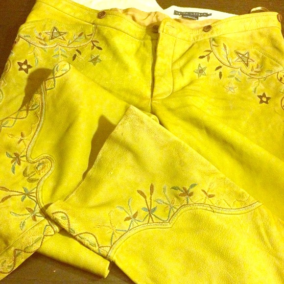 Ralph Lauren leather pants