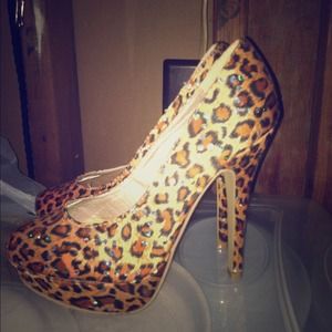 Cheetah heels