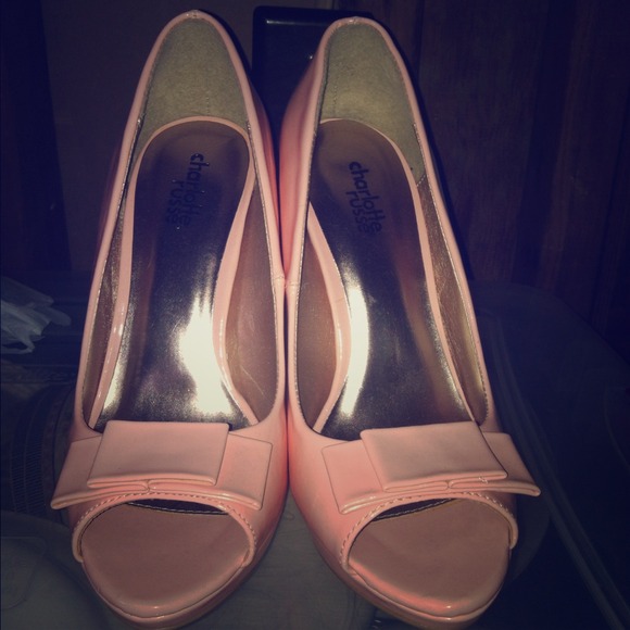 Pink heels