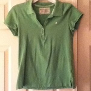 Green aero polo