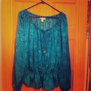 Michael Kors cinched waist top