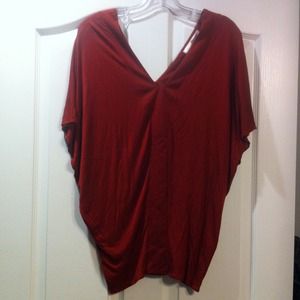NWOT Fluxus Brick Red Tunic