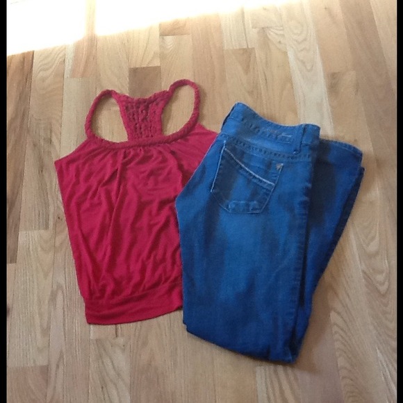 ❌SOLD❌Guess "Daredevil" skinny jeans