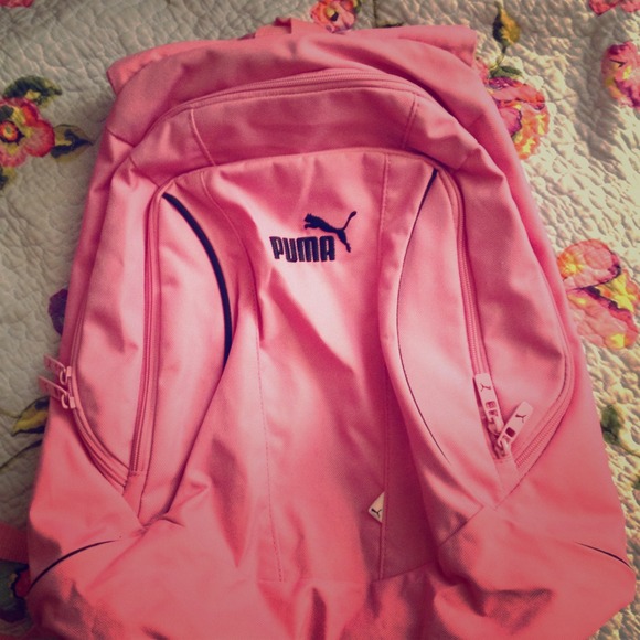 Pink Puma Backpack