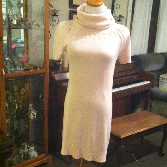 Pink Sweater Dress