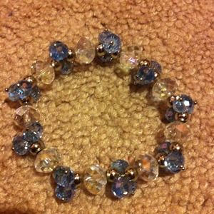Crystal beads bracelet