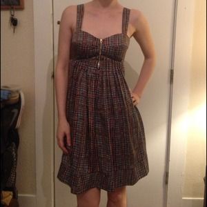 Reduced! NWOT Jessica Simpson zip front dress