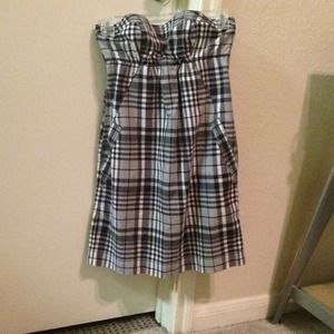 American Eagle strapless dress