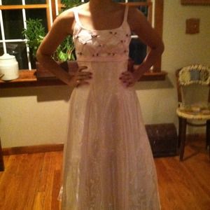 Pink prom dress