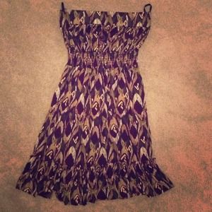 Tribal print dress