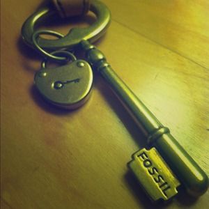 Fossil Keychain