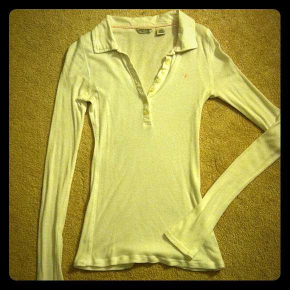⚓ SOLD In Bundle ⚓ Fitted AEO Polo