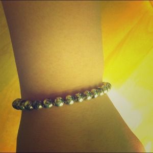 Sterling Silver Beaded Bracelet