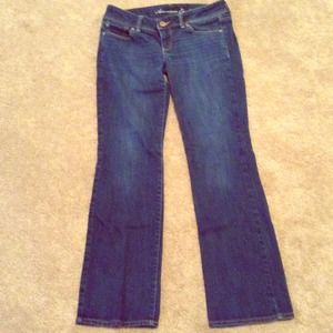 Dark wash jeans