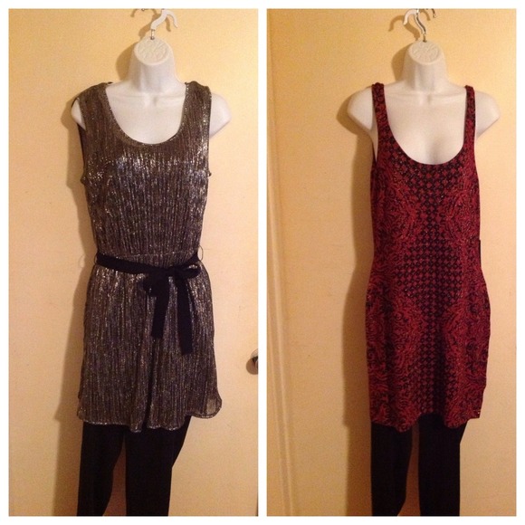 Bundled Baroque Deluxe Dress & Silver Party Dress