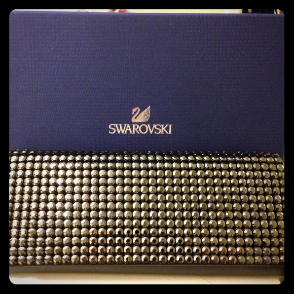 SOLD!!  Swarovski Evening Clutch