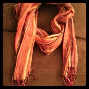 Very nice orange scarf