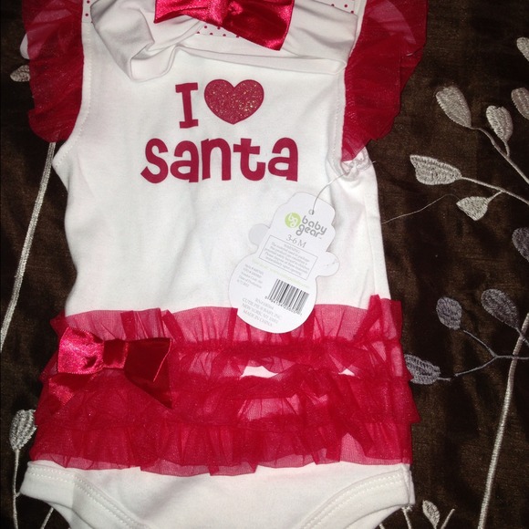 I love santa onesie