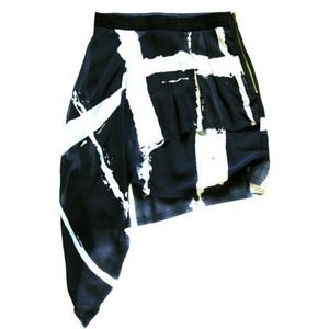 Assymetrical Painterly Religion Skirt
Religion