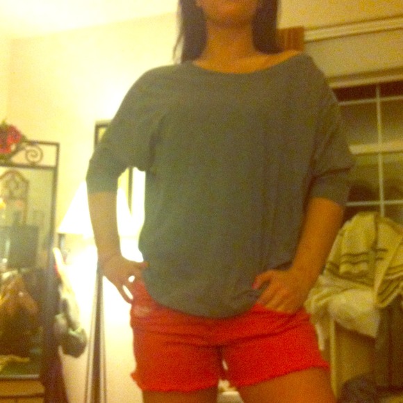 Oversized gray XI shirt