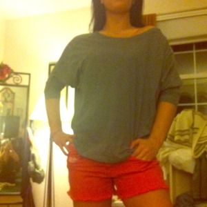 Oversized gray XI shirt