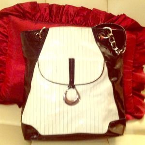 Black and white bag